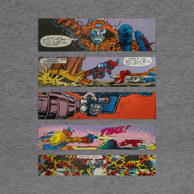 Transformers Comic 1988 by skiboot